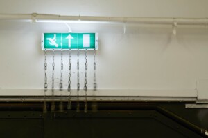 Exit Sign (to heaven, to come and go, and remember the eleven) — Placeholder
