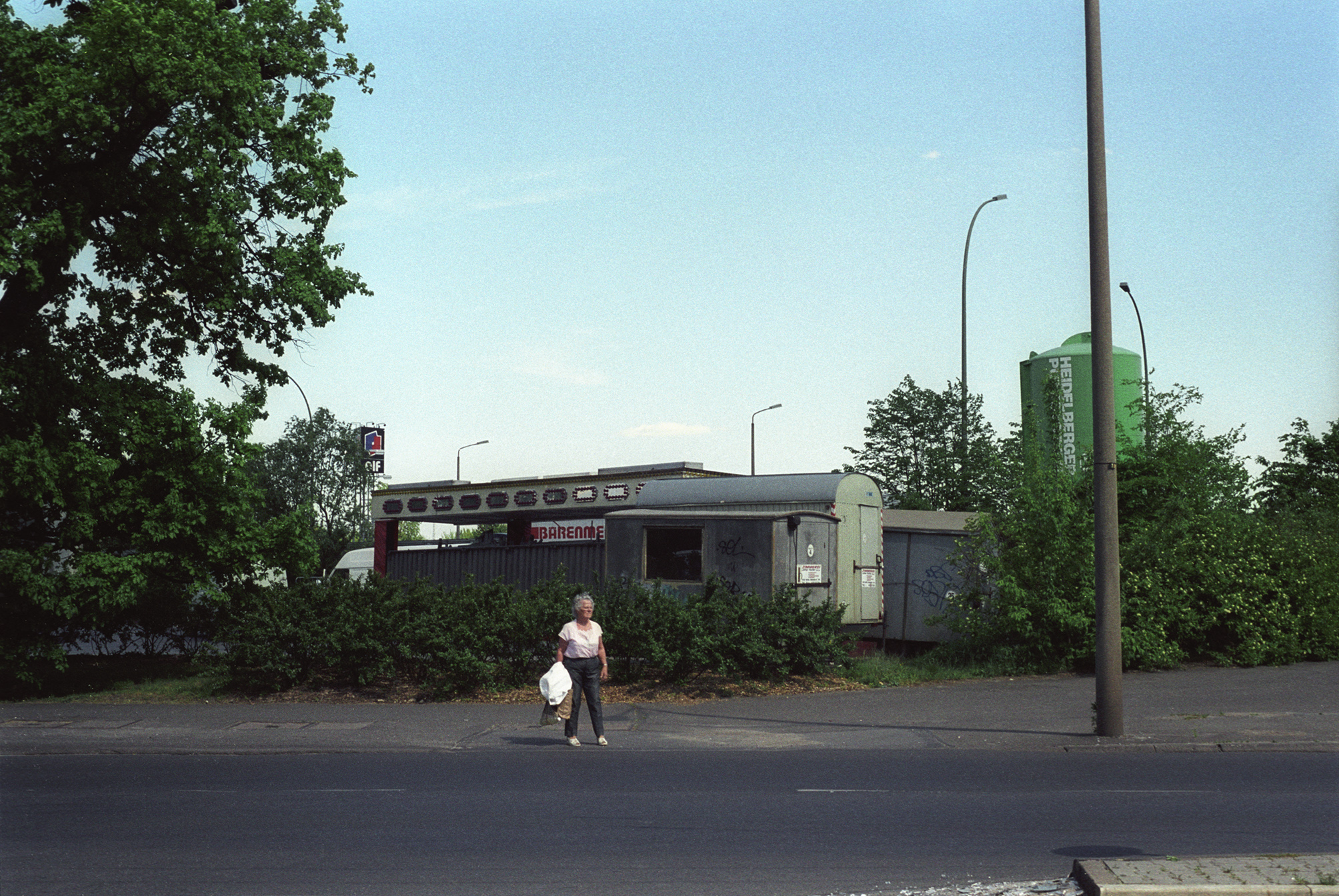 5 Versions of a Woman Being Interrupted from Crossing a Street