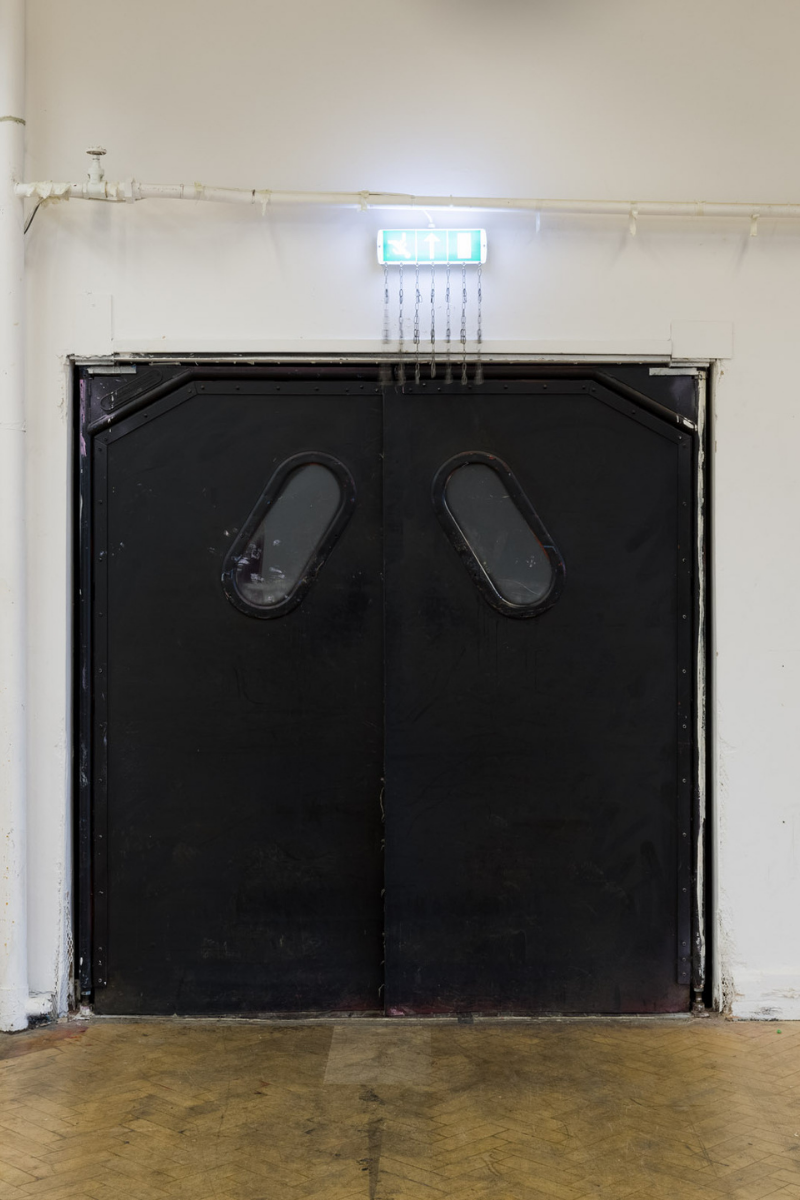 Exit Sign (to heaven, to come and go, and remember the eleven)