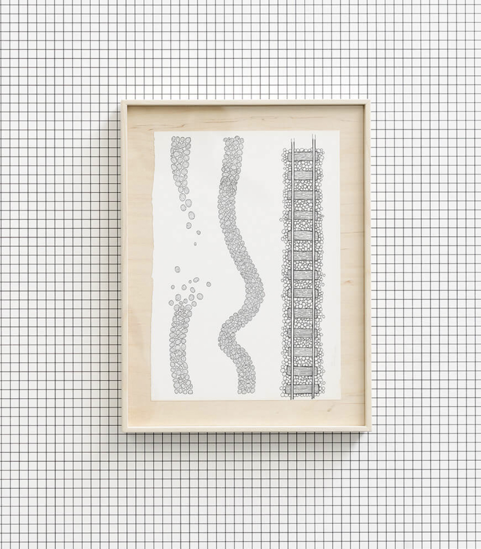 Train Track drawing II