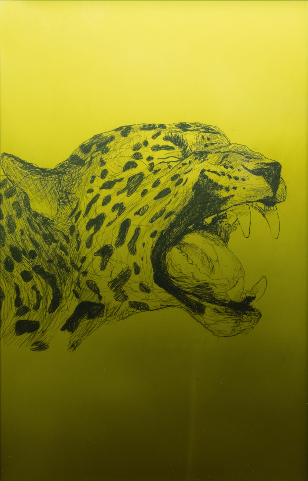 animal attacks, portrait series (Hangzou)