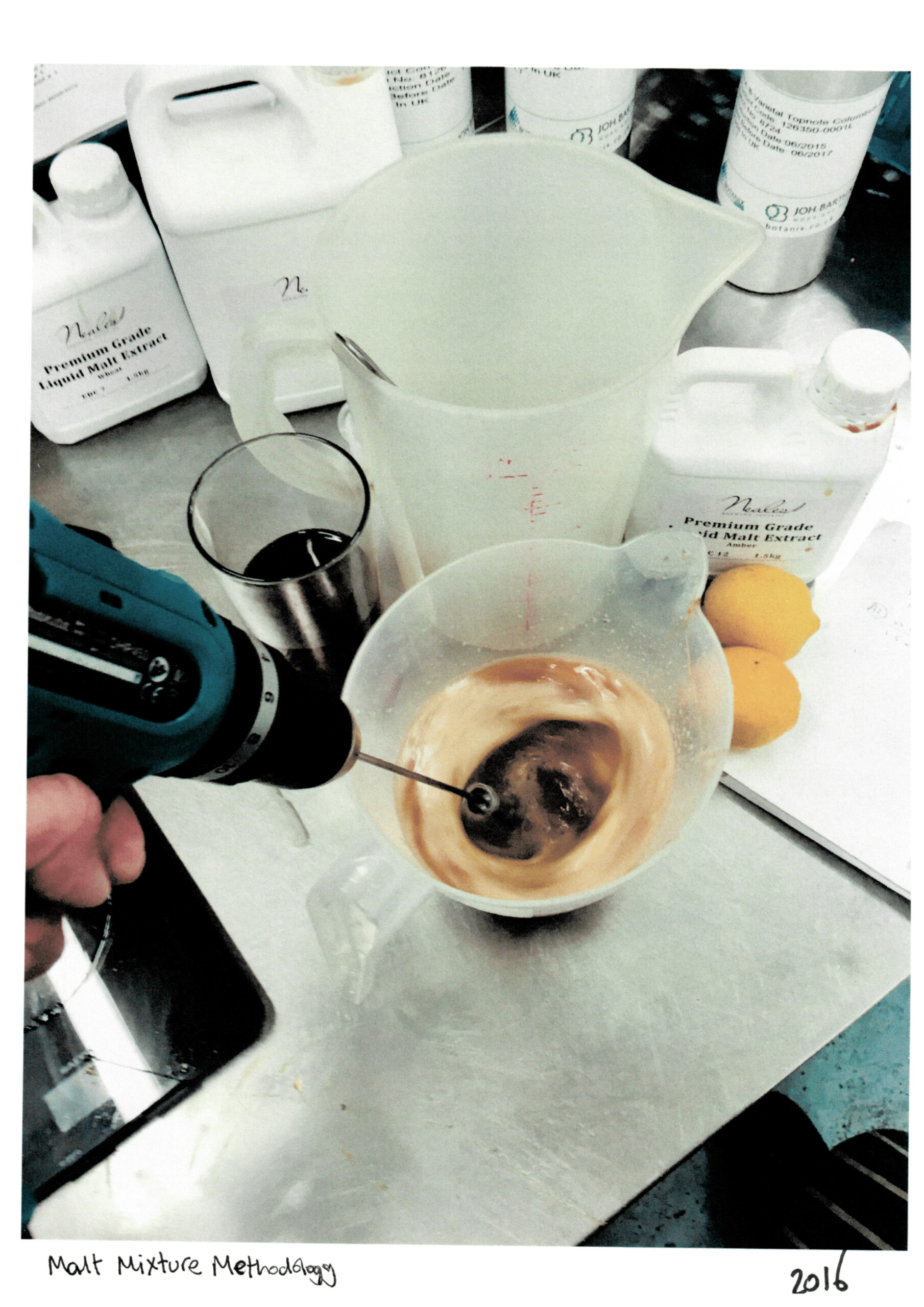 Malt Mixture Methodology(2016)